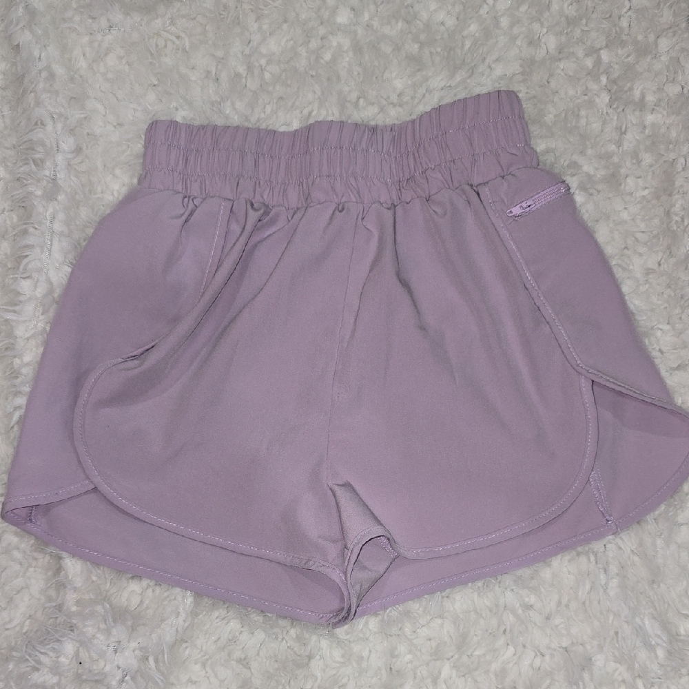 Lavender Women's Athletic Shorts